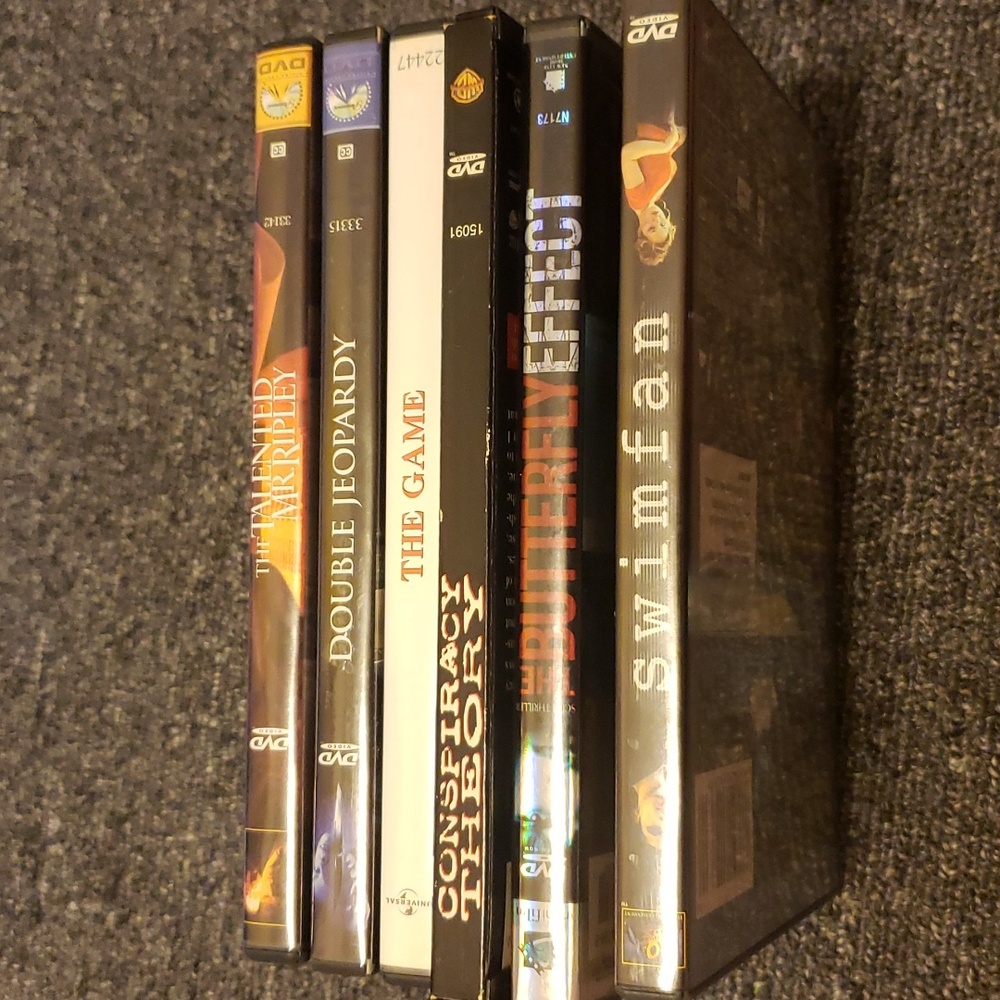 Multiple DVD's